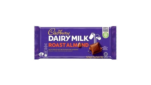 Picture of CADBURY DAIRY MILK CHOCOLATE ROAST ALMOND 160GM